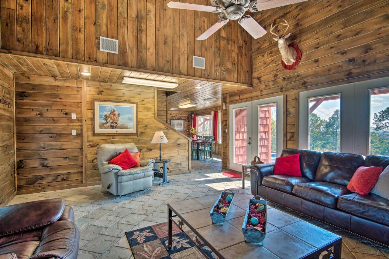 Broken Bow Mountaintop Home With Hot Tub! Exterior foto